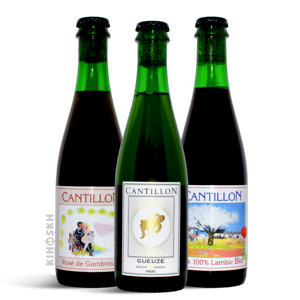 Cantillon Pakke med tre 37,5 cl flasker