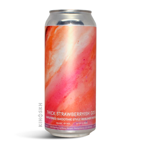 Thick Strawberryish Goo Smoothie Berliner Weisse