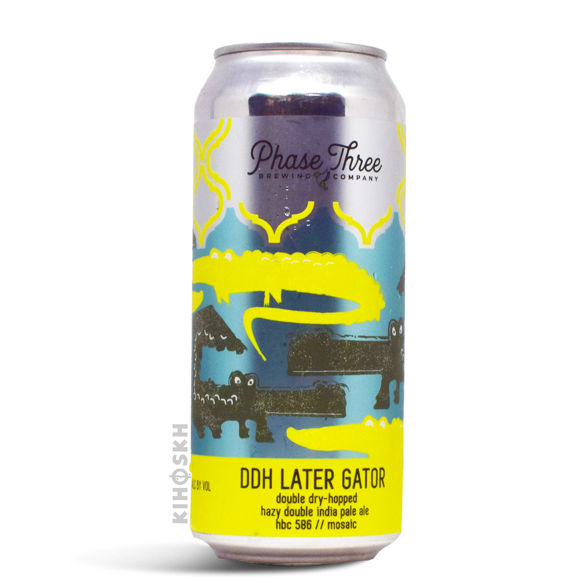 DDH Later Gator DIPA by Phase Three Brewing | Buy for 59,00 DKK