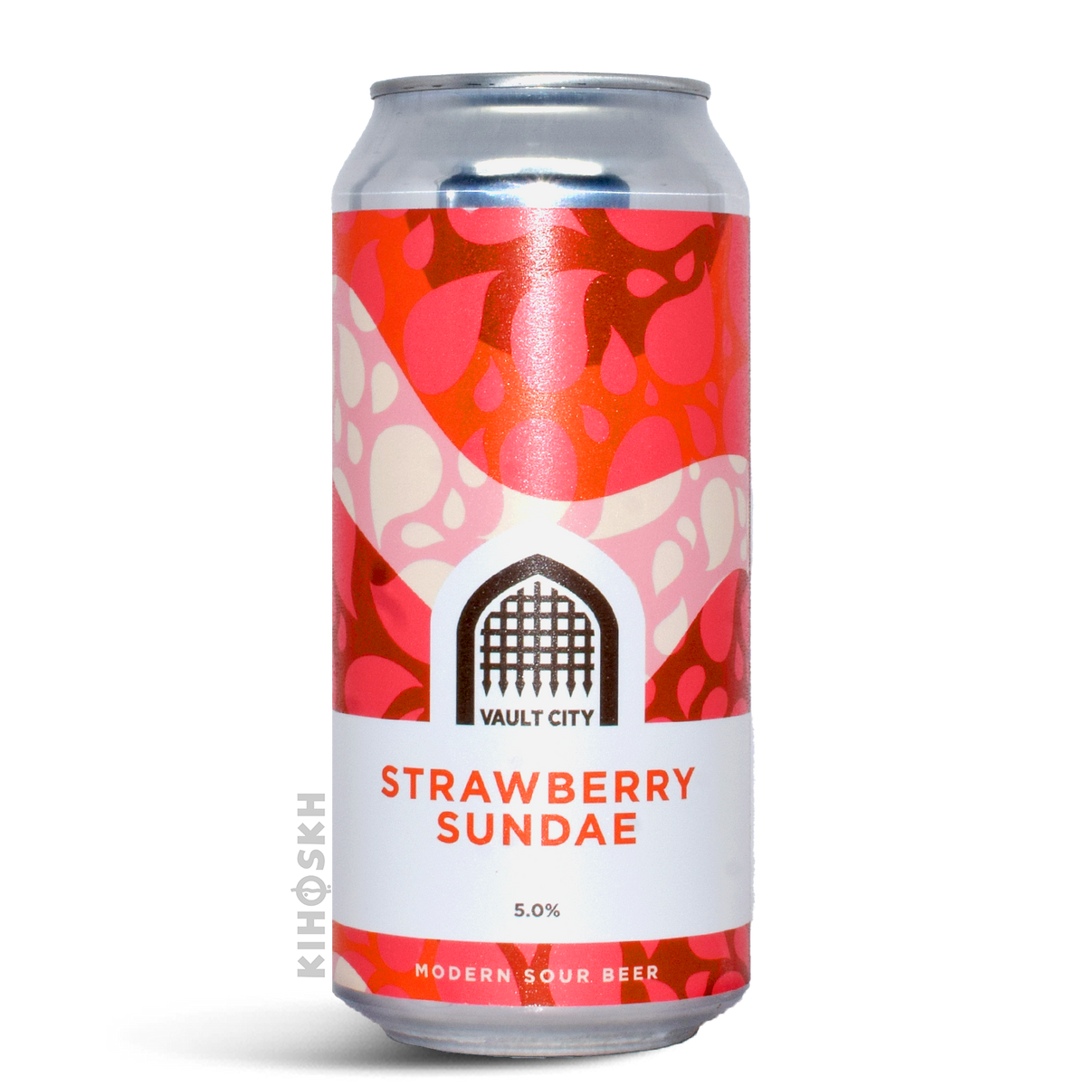 Strawberry Sundae Sour by Vault City Brewing | Buy for 42,00 DKK